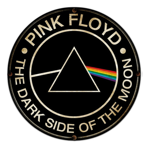 #25 - Cuadro Decorativo Vintage Rock / Pink Floyd !