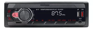 Autoestéreo para auto Fnbrli M-11 con USB, bluetooth y lector de tarjeta SD