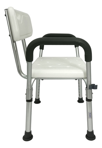 Silla Baño Respaldo Brazos Banco Ducha Antiderrapante 3en 1