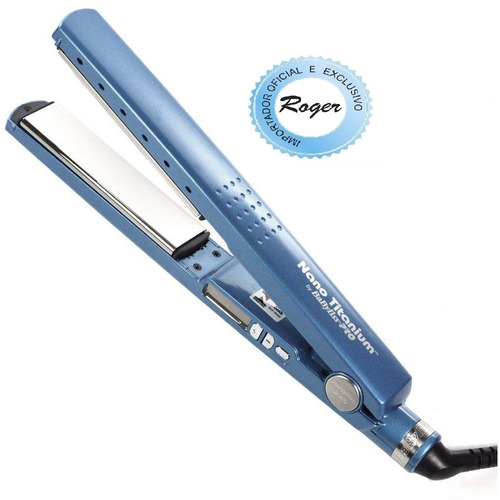 Chapa Babyliss Nano Titanium Média By Roger + Escova +brinde