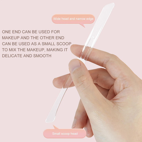 Qa Paleta Cosmética Acrílica Paleta De Maquillaje Bandeja