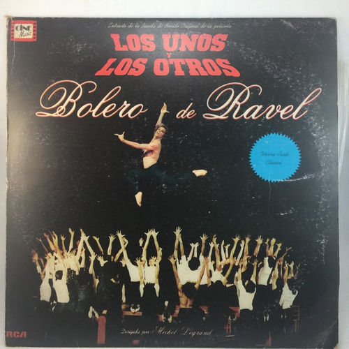 Los Unos Y Los Otros - Ravel - Sound Track - Vinilo Lp