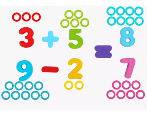 Imagen 4 de 5 de Juego Educativo Abaco Letras Numeros Figuras En Madera Niños
