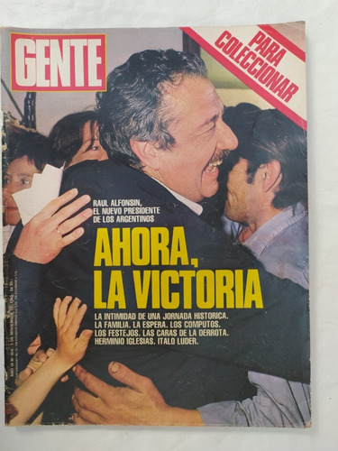 Revista Gente Alfonsin Triunfo 1983 N° 954