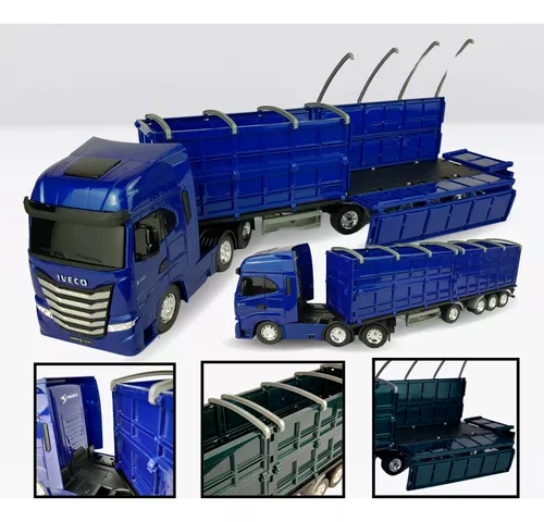 Caminhão Brinquedo Miniatura Hi Way Iveco Graneleiro Neni