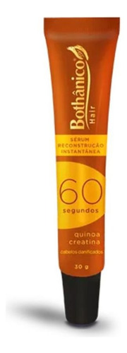 Sérum Reconstrução Instantânea 60segundos 30g Bothânico Hair