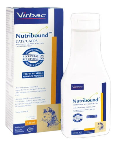 Nutribound  Gato Suplemento Para Periodos De Recuperación