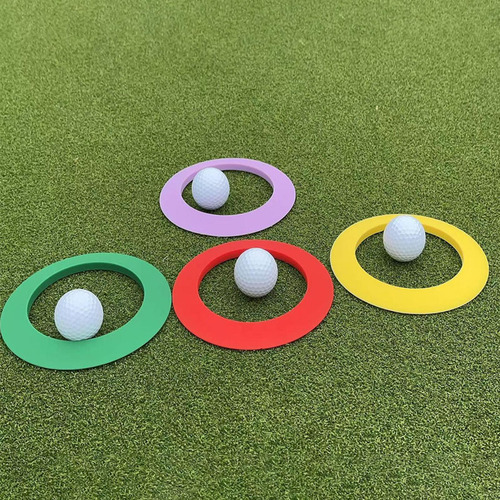 3 Objetivo De Golf, Ayuda De Entrenamiento Portátil Verde