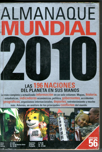 Almanaque Mundial 2010 Al 2016 - Precio Por Unidad