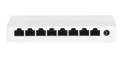 Switch 8 Portas Hikvision 10/100/1000mbps Gigabite Branco