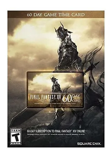Final Fantasy Xiv A Renacer Ámbito Tarjeta De 60 Días