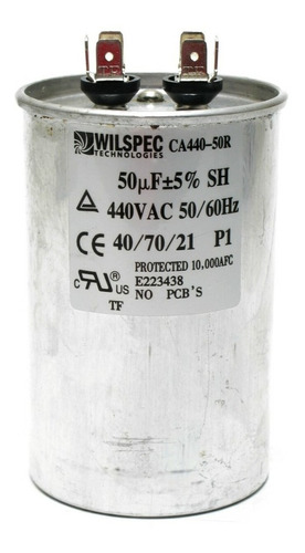 Capacitor Para Compresor De Aire Acondicionado 70 Mdf