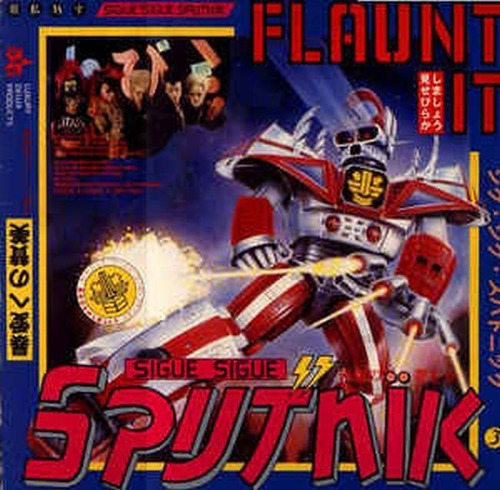 Lp Vinil Sigue Sigue Sputnik Flaunt It 1a. Ed. Br 1986 Raro