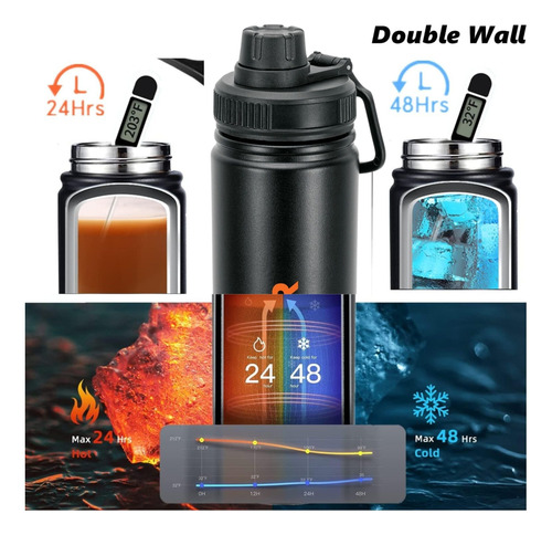 Termo Cantinflora Truper 700ml + Tomatodo 740ml Premium