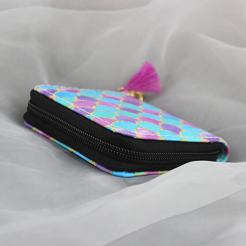 Mayebridge Lindo Monedero De Unicornio Cartera Con Cremaller