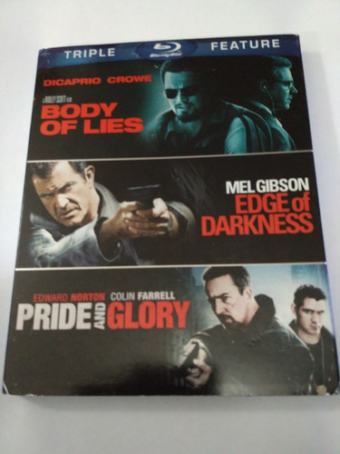 Triple Feature Blu-ray Body Of Lies Edge Of Darkness Pride A