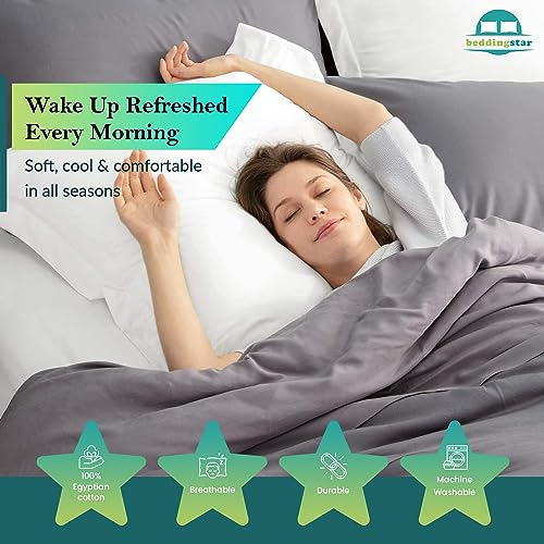 Juego De 2 Fundas De Almohada 100% Algodón Egipcio