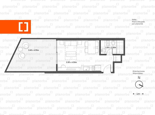 Venta De Apartamento Obra Construcción Monoambiente En Pocitos Nuevo, M+ Unidad 007