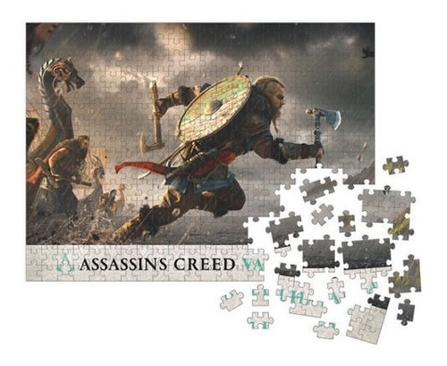Assassin´s Creed Valhalla Fortress Assault -puzzle 1.000 Pcs