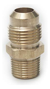 Conector Latin Flare De 1/2 Enchufe Od X 3/8 Plug Not Macho