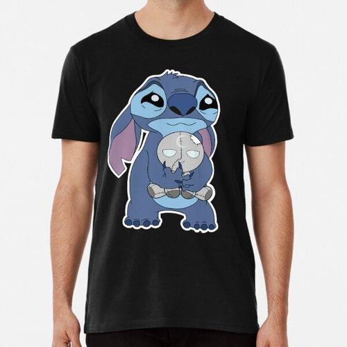 Remera Stitch Y El Señor Knight Stuffie Algodon Premium