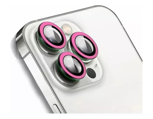 Vidrios De Cámara Para iPhone 14 Pro Max Individuales Neon 