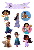 Comprar Adorno Torta Cake Topper  Personalizado Varios Personajes Violeta Encanto