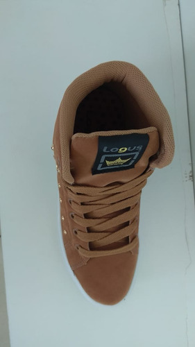 Tenis Botinha Logus Caramelo 2018