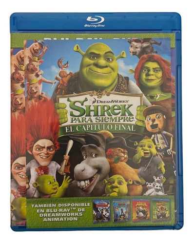 Blu Ray Shrek Para Siempre Capitulo Final Shrektacular