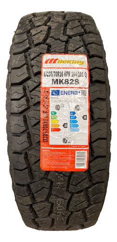Llanta 235/70r16 Lt 104/101q 6pr Mileking Mk828 Mt