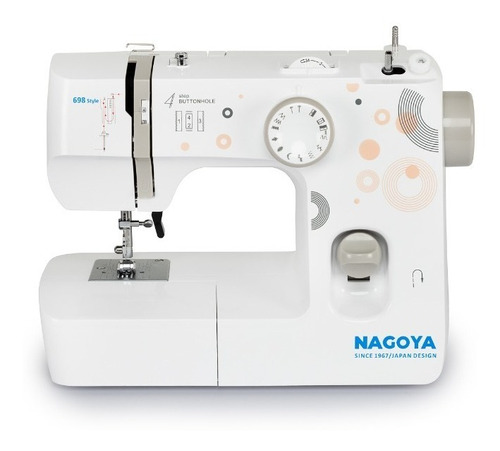 Maquina De Coser Nagoya 698 Color Blanco
