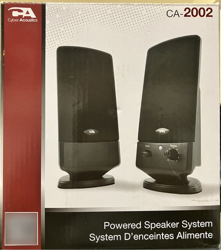 Cornetas Cyber Acoustics Ca2002 2.0 Nuevas