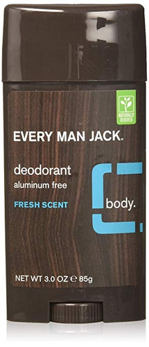 Cada Hombre Jack Aluminio Libre Desodorante Fresco Olor Pack