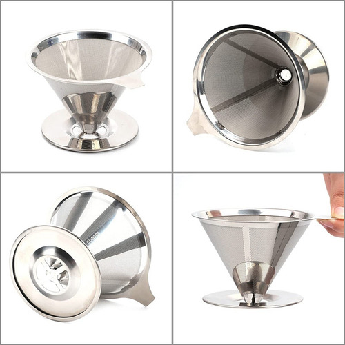 Gotero Para Café, Reutilizable, Con Forma De Cono De Goteo
