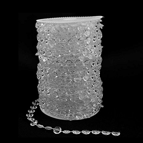 Cuentas De Cristal De Acrilico Cortina Garland Diamond Stra