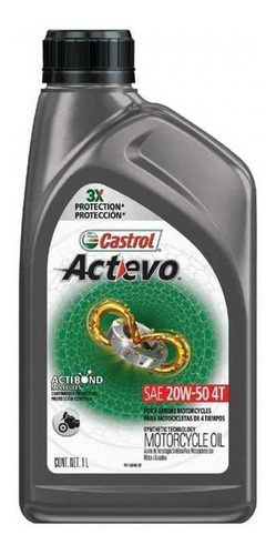 Aceite Castrol 20w 50 Semi Sintetico / Usa - 946ml