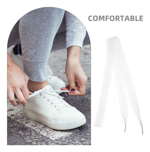 5 Pares De Cadarços Com Fita De Renda: Cordão De Sapato Plan