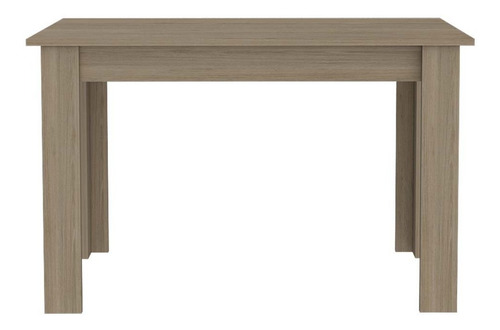 Mesa De Comedor Portofino 120 - Rovere Color De La Tapa Marrón Claro Color De Las Patas Marrón Claro