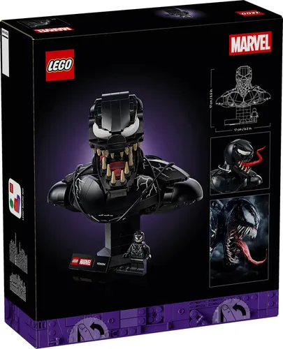 Lego Marvel 76356 - Busto Do Venom 413 Peças 413 Venom