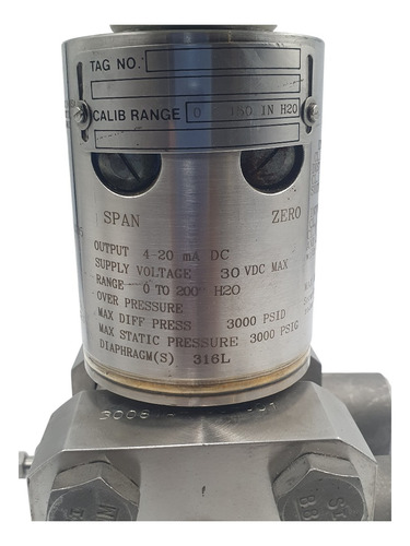 Transmissor De Pressão Ametek Pd3000 (Usado)