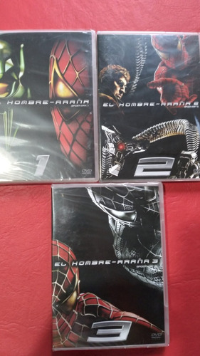 El Hombre Araña 1 -2-3pack De 3 Dvd Nuevo Cerrado Original