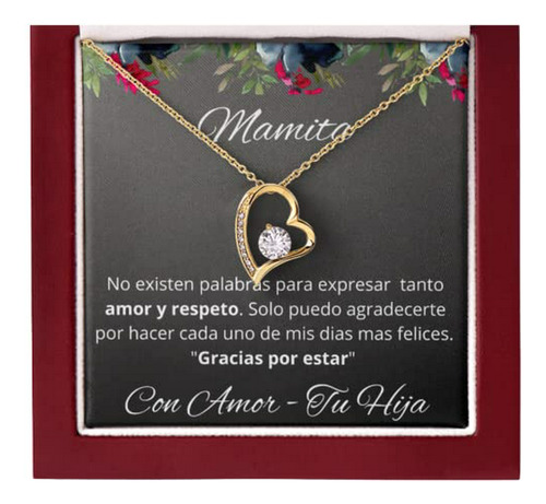 Collar Mamá Personalizado - Regalo Día De La Madre