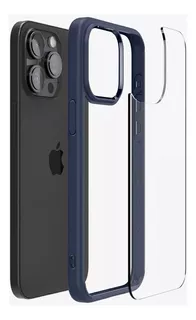 Funda Spigen Ultra Hybrid Para iPhone 15 Pro Navy Blue