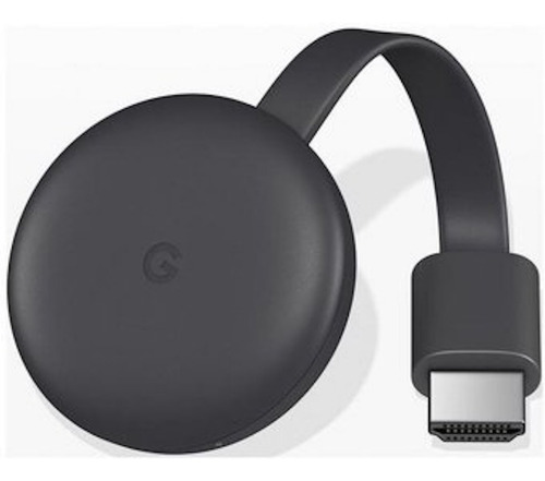 Google Chromecast 3 Tercera Generacion Negro 12 Cuotas