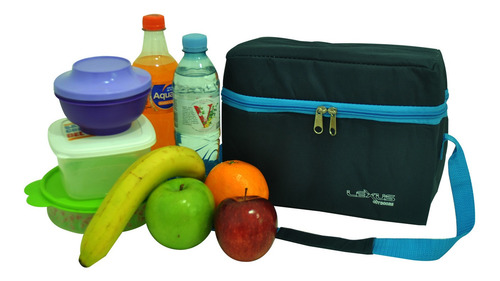 Imagen 8 de 9 de Bolso Térmico 6 L Lunchera Conservadora Camping Escolar