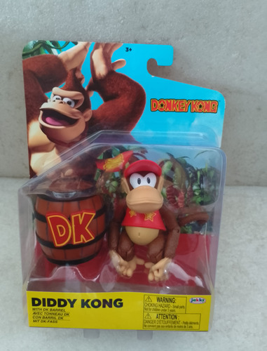 Diddy Kong Original Jakks Envío Gratis Mr34 