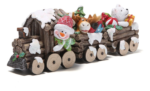 Hodao Decoraciones De Tren De Navidad, Figuras De Tren De Na