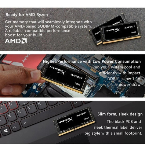 Memória Hyperx Impact 16gb Sodimm Ddr4 3200mhz Cl 15 (Usado)