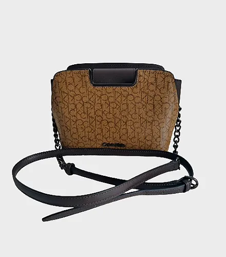 Bolsa Calvin Klein Sculpted Established Bege - Compre Agora