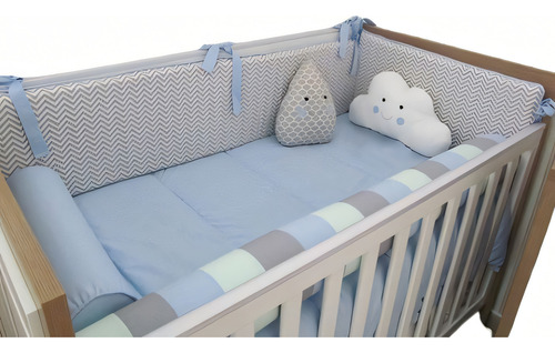 Set De Cuna Para Bebes - Ropa De Cuna- Diseño Bordados